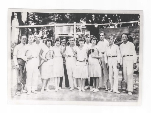 STARA FOTOGRAFIA - TENISIŚCI l. 50/60