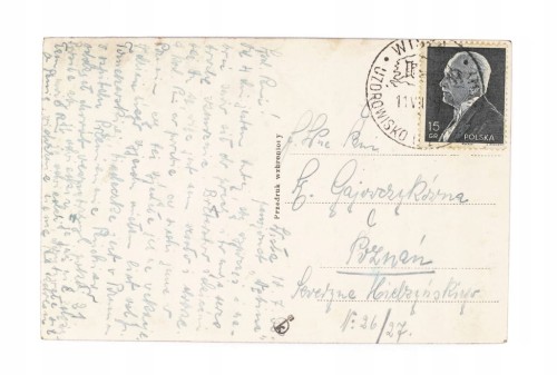 WISŁA - DROGA DO ZAMKU PREZYDENTA RP 1938