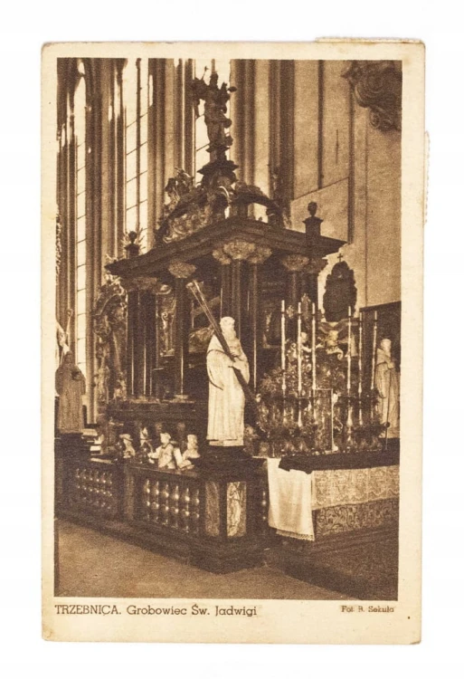TRZEBNICA - GROBOWIEC ŚW. JADWIGI, KOBYLIN 1952