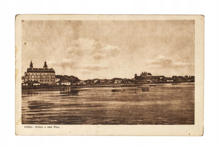 PIŃSK - WIDOK Z NAD PINY II RP