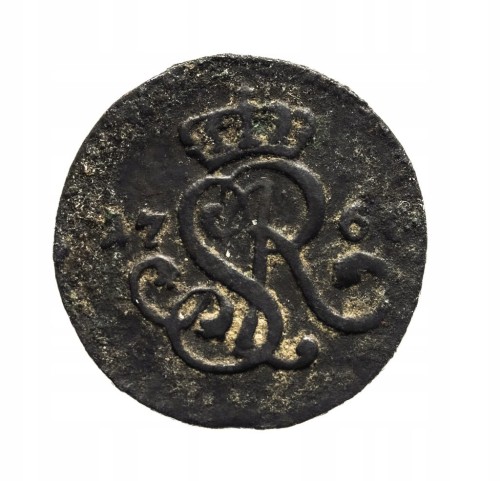 St. A. Poniatowski 1764-1795, 1/2 grosza 1768/G st.4
