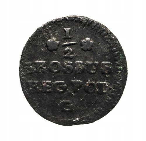 St. A. Poniatowski 1764-1795, 1/2 grosza 1768/G st.4