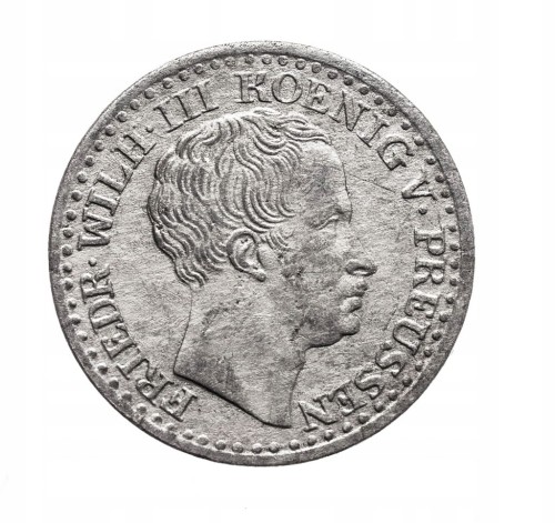 Niemcy, Prusy. Fryderyk Wilhelm III (1797–1840). 1 grosz 1839 A, Berlin