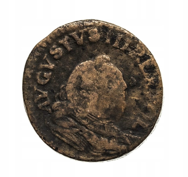 Polska, August III Sas, grosz 1755 rok.