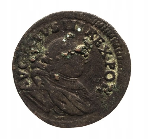Polska, August III Sas, grosz 1754 rok.