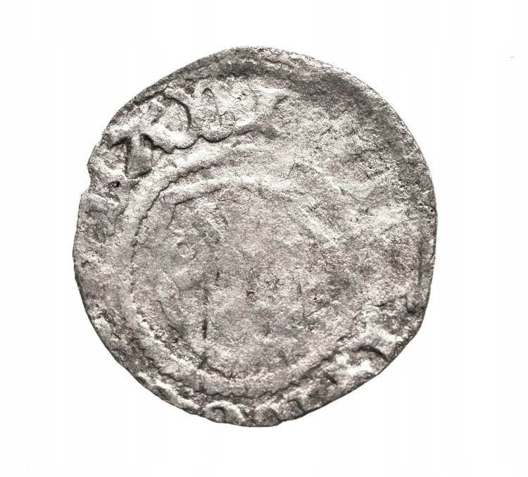 Polska, Władysław Jagiełło 1386-1434, ternar koronny, sygnatura n-p, rzadki