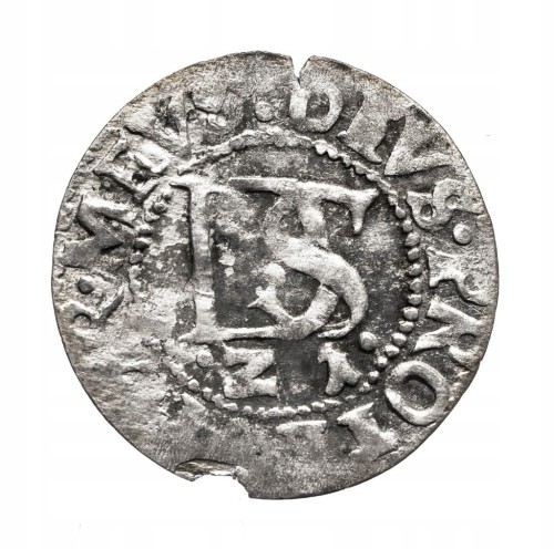 Pomorze, Biskupstwo Kamieńskie,Ulryk 1618-1622,szeląg podwójny 1621,Darłowo