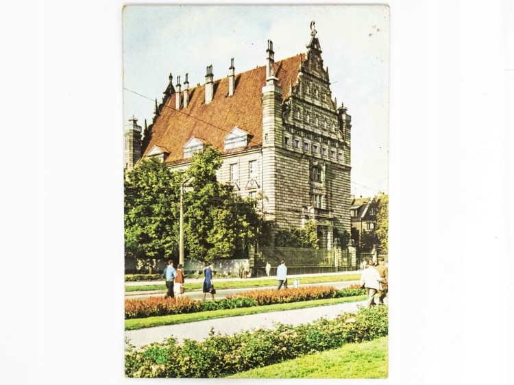 TORUŃ - BUDYNEK NARODOWEGO BANKU POLSKIEGO NBP LATA 60. / 70. PRL
