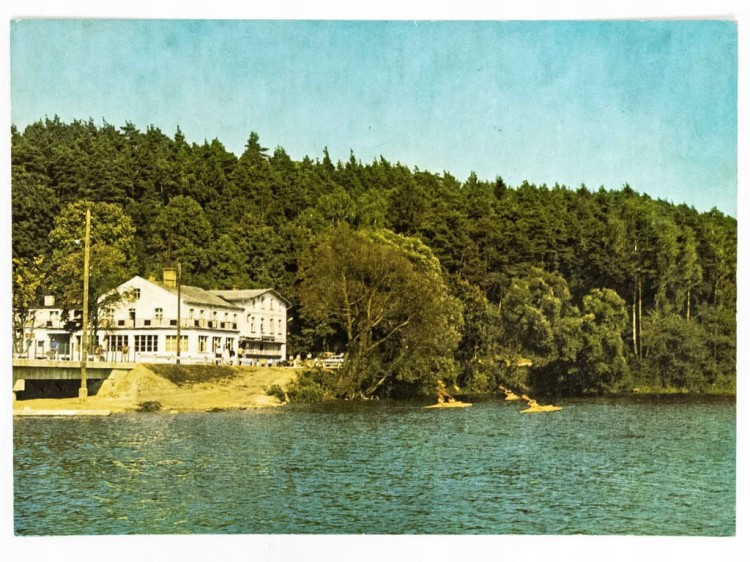 TLEŃ - OŚRODEK WCZASOWY NAD RZEKĄ WDĄ 1978 PRL