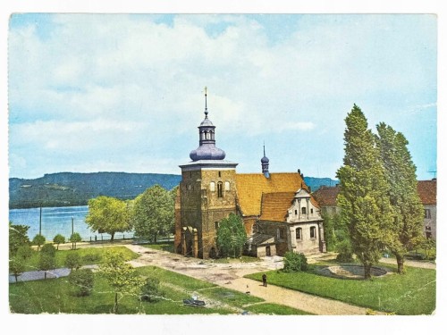 WŁOCŁAWEK - PÓŹNOGOTYCKI KOŚCIÓŁ ŚW. JANA CHRZCICIELA 1973 PRL