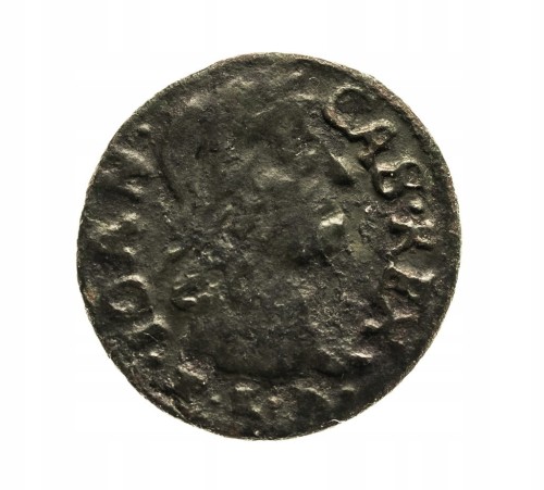 Polska, Jan II Kazimierz Waza , szeląg miedziany 1665 T.L.B., Ujazdów