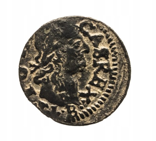 Polska, Jan II Kazimierz Waza, szeląg miedziany (boratynka) 1666, Wilno