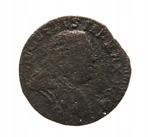 Polska, August III Sas, szeląg 1754