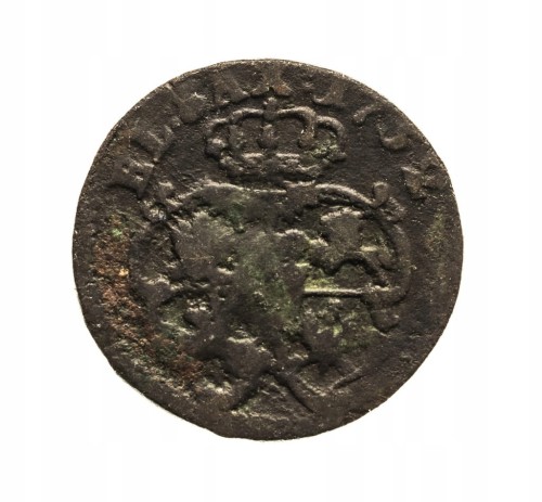 Polska, August III Sas, szeląg 1752