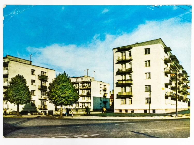GORZÓW WIELKOPOLSKI - OS. MARCINKOWSKIEGO UL. ARMII CZERWONEJ LATA 70. PRL