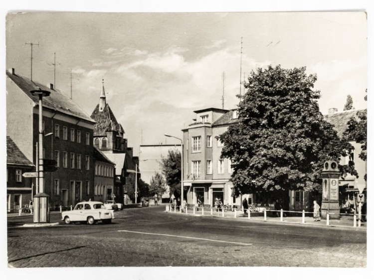 GUBIN - WILHELM-PIECK STRASSE LATA 70. NRD