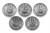 Polska, PRL, zestaw 10 groszy 1968, 5 sztuk