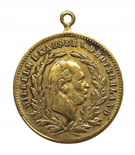 Niemcy, Prusy, Wilhelm I, Medal Na Pamiątkę Manewrów 1887