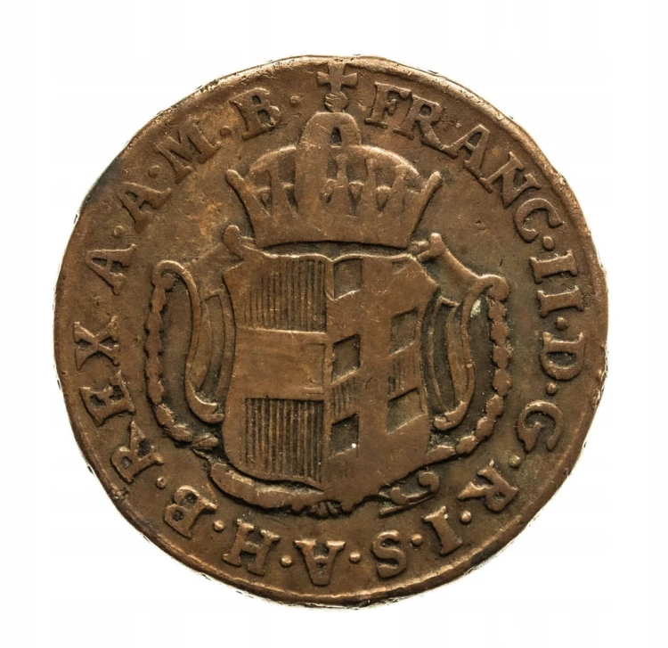 Austria Przednia, Franciszek II (I) Habsburg 1 krajcar, 1794, Gunzburg