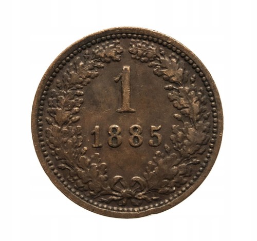Austria, Franciszek Józef I, 1 krajcar 1885, Wiedeń