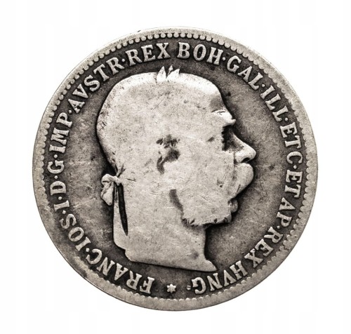 Austria, Franciszek Józef I (1848 - 1916), 1 korona 1893 rok