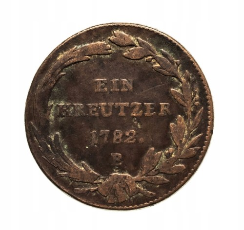 Austria, Józef II, 1krajcar 1782 B, Kremnica