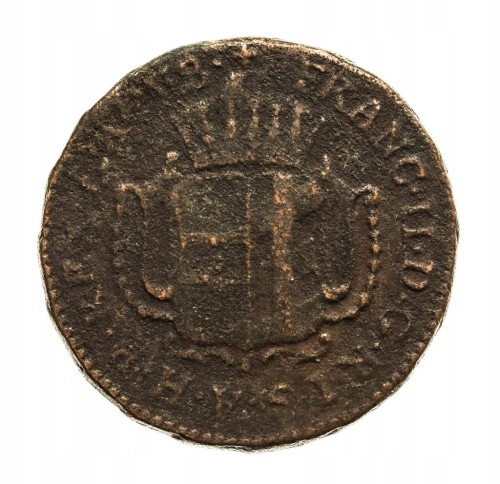Austria Przednia, Franciszek II (I) Habsburg 1 krajcar, 1793, Gunzburg
