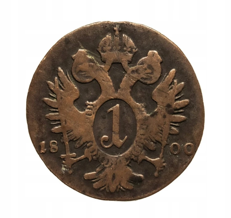 Austria, Franciszek II, 1 krajcar 1800 C, Praga