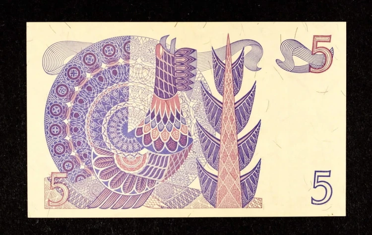 Szwecja 5 koron 1981