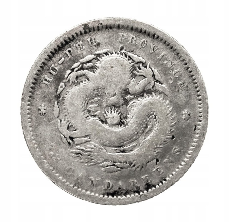 Chiny, Cesarstwo, Prowincja Hubei (Hu-Peh), 7,2 kandaryna b.d. (1894)