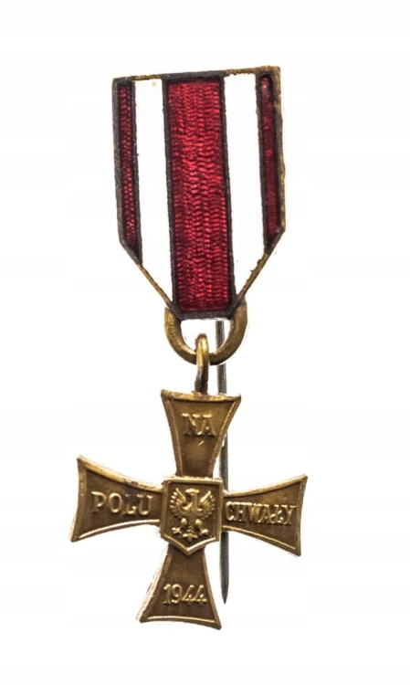Polska, PRL, Miniaturka Krzyż Walecznych 1944