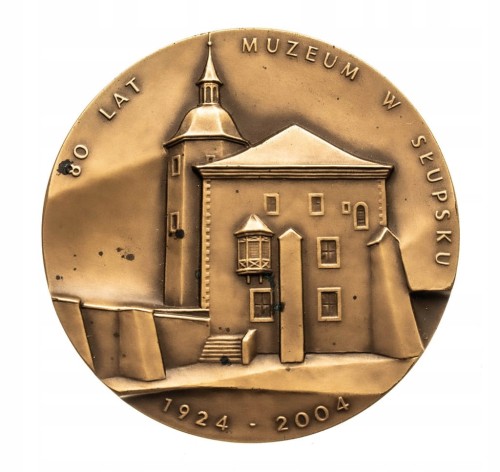 Medal 100-lecie kolekcjonerstwa, 80 lat Muzeum w Słupsku 1924-2004