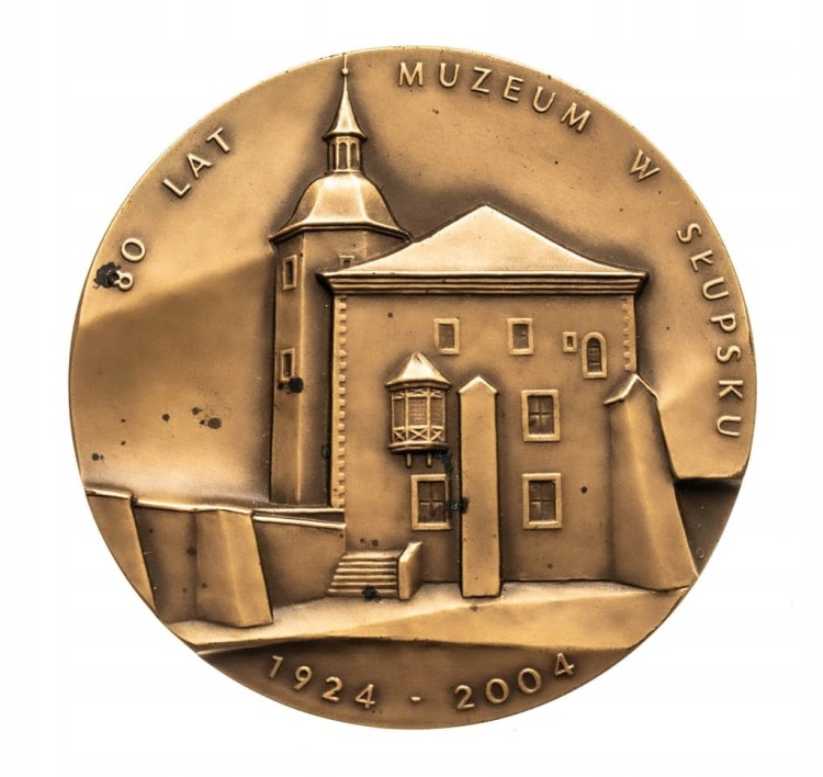 Medal 100-lecie kolekcjonerstwa, 80 lat Muzeum w Słupsku 1924-2004