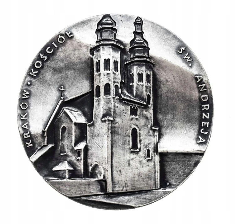 Medal Władysław II Wygnaniec Kościół Św. Andrzeja w Krakowie PTAiN Koszalin