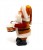 STARA FIGURKA GRAJĄCY ŚWIĘTY MIKOŁAJ - DRUMMING HAPPY SANTA, JAMINA KOREA
