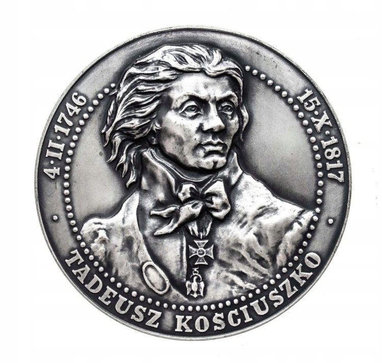 Polska, Medal Tadeusz Kościuszko, Bitwa pod Racławicami 1794 (1990)