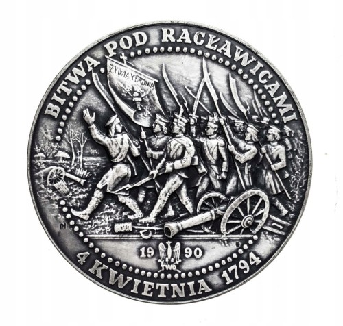 Polska, Medal Tadeusz Kościuszko, Bitwa pod Racławicami 1794 (1990)