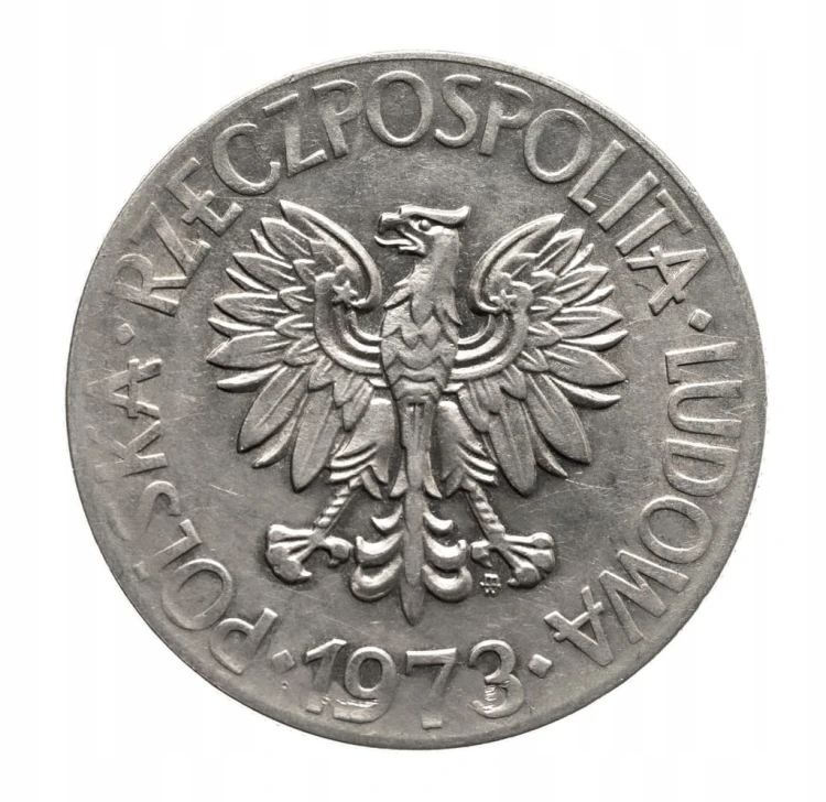 Polska, PRL, 10 złotych 1973 Kościuszko