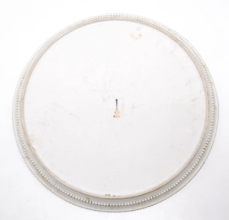 STARA PORCELANOWA PATERA KPM BERLIN