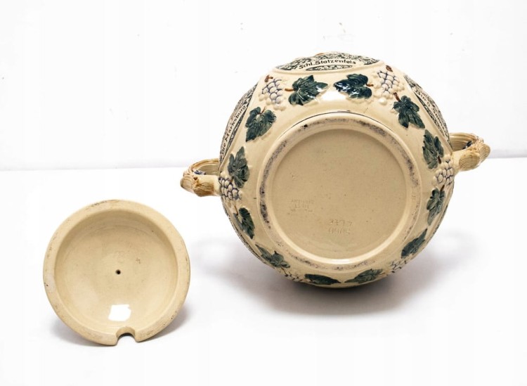 STARA CERAMICZNA WAZA ZAMKI NIEMIECKIE