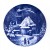 STARY PORCELANOWY NIEMIECKI TALERZ, KOŚCIÓŁ KOCHEL AM SEE 1976