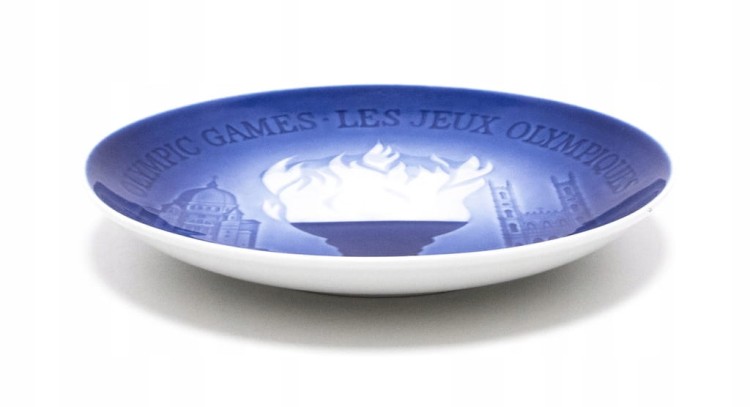STARY PORCELANOWY TALERZ OLIMPIADA MONTREAL 1976