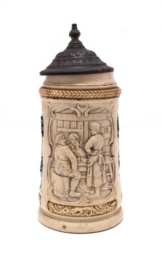 STARY CERAMICZNY NIEMIECKI KUFEL