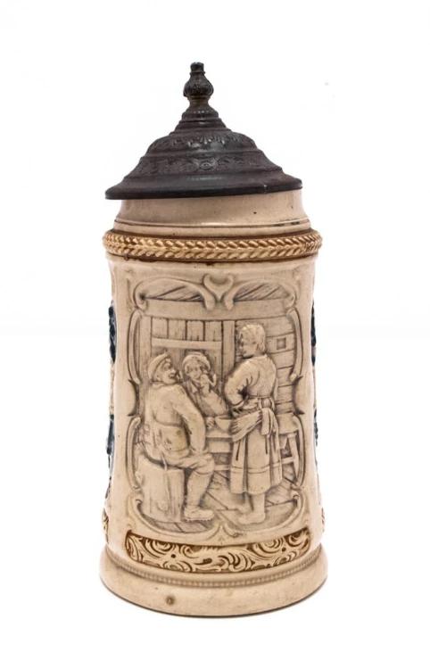 STARY CERAMICZNY NIEMIECKI KUFEL