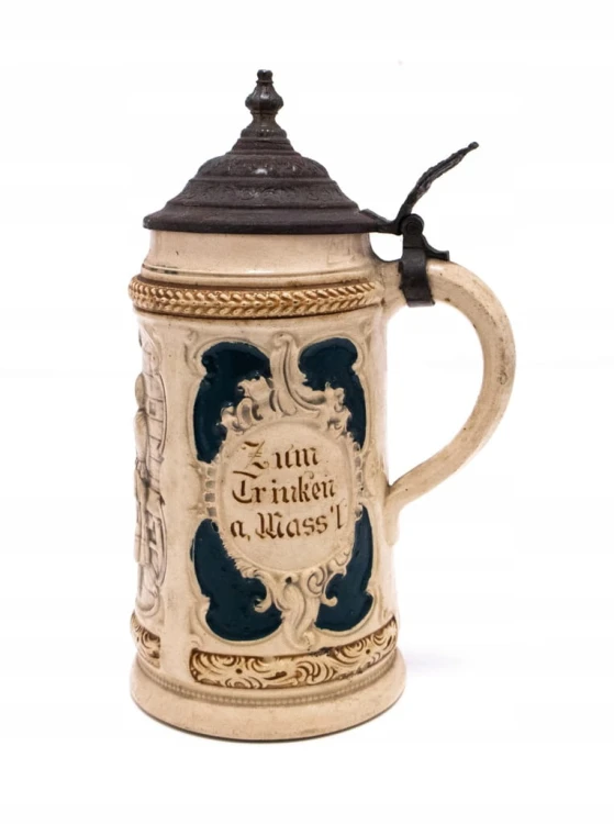 STARY CERAMICZNY NIEMIECKI KUFEL