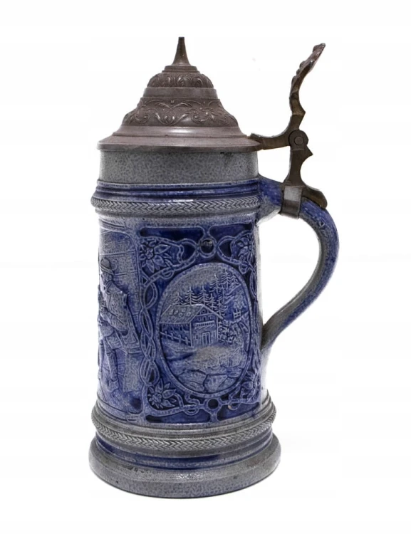 STARY CERAMICZNY NIEMIECKI KUFEL