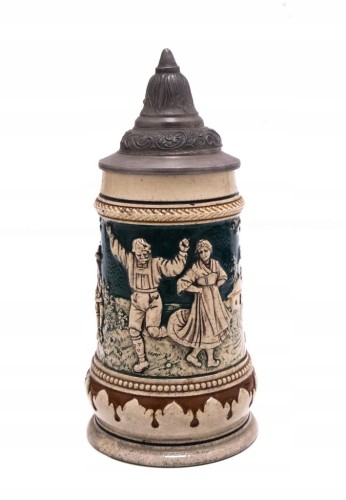STARY CERAMICZNY NIEMIECKI KUFEL