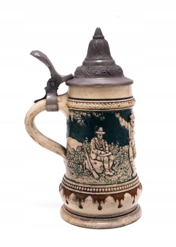 STARY CERAMICZNY NIEMIECKI KUFEL