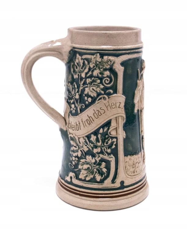 STARY CERAMICZNY NIEMIECKI KUFEL