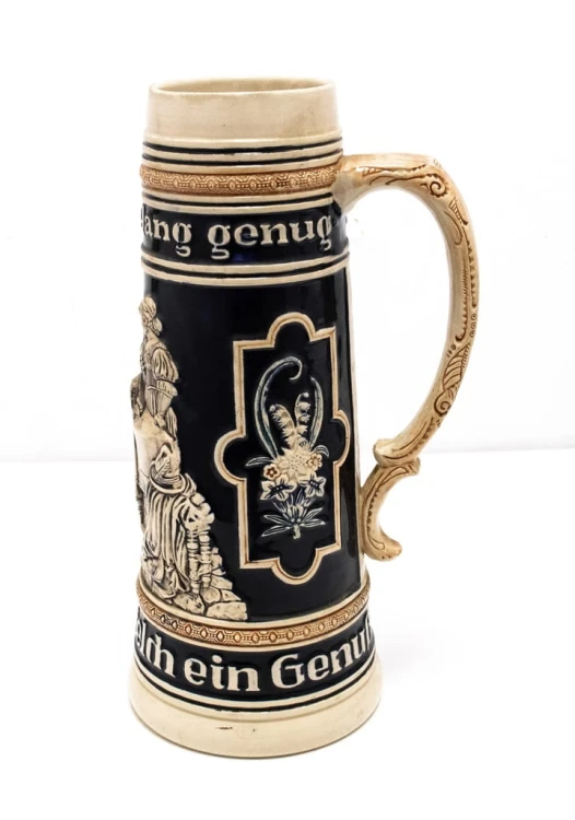 STARY WIELKI CERAMICZNY NIEMIECKI KUFEL